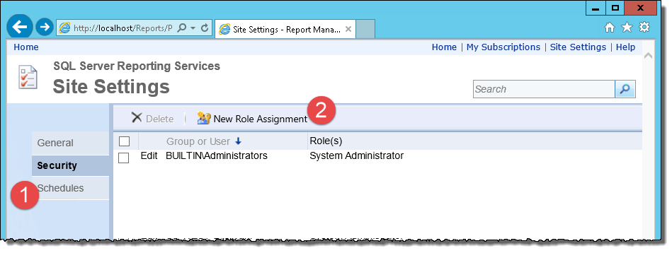 SSRS Security