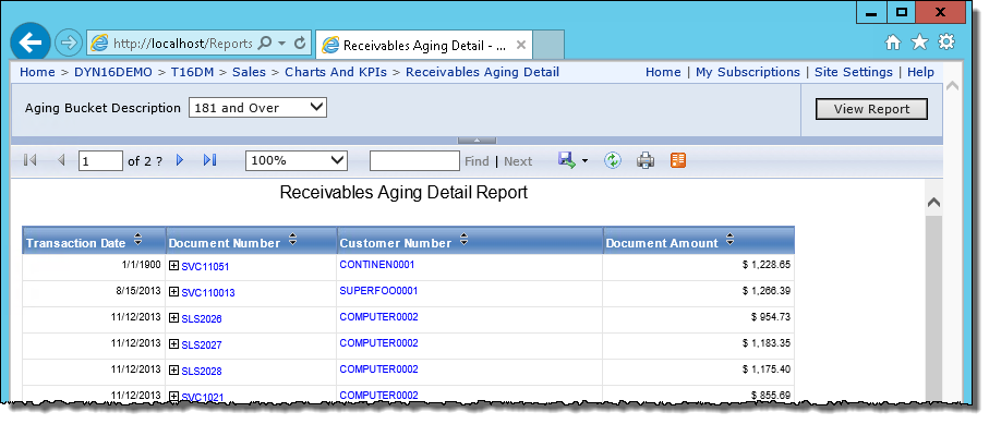 SSRS Subscription Setup