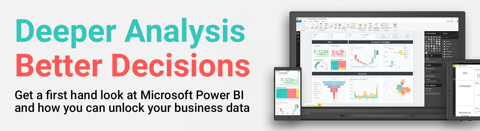 Power BI Webinar header